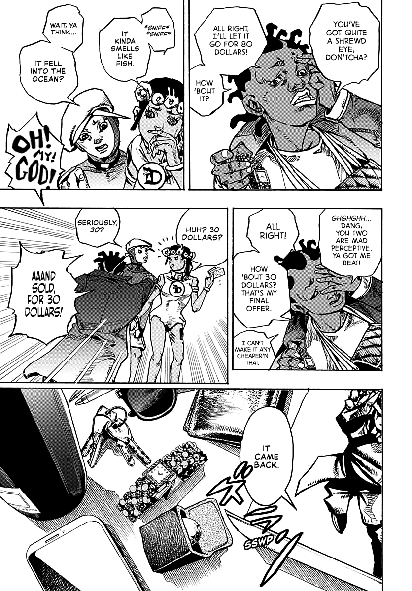 JoJo's Bizarre Adventure Part 9 - The JOJOLands Chapter 12 page 16 - Chapter 12: His Name Is "Charmingman"