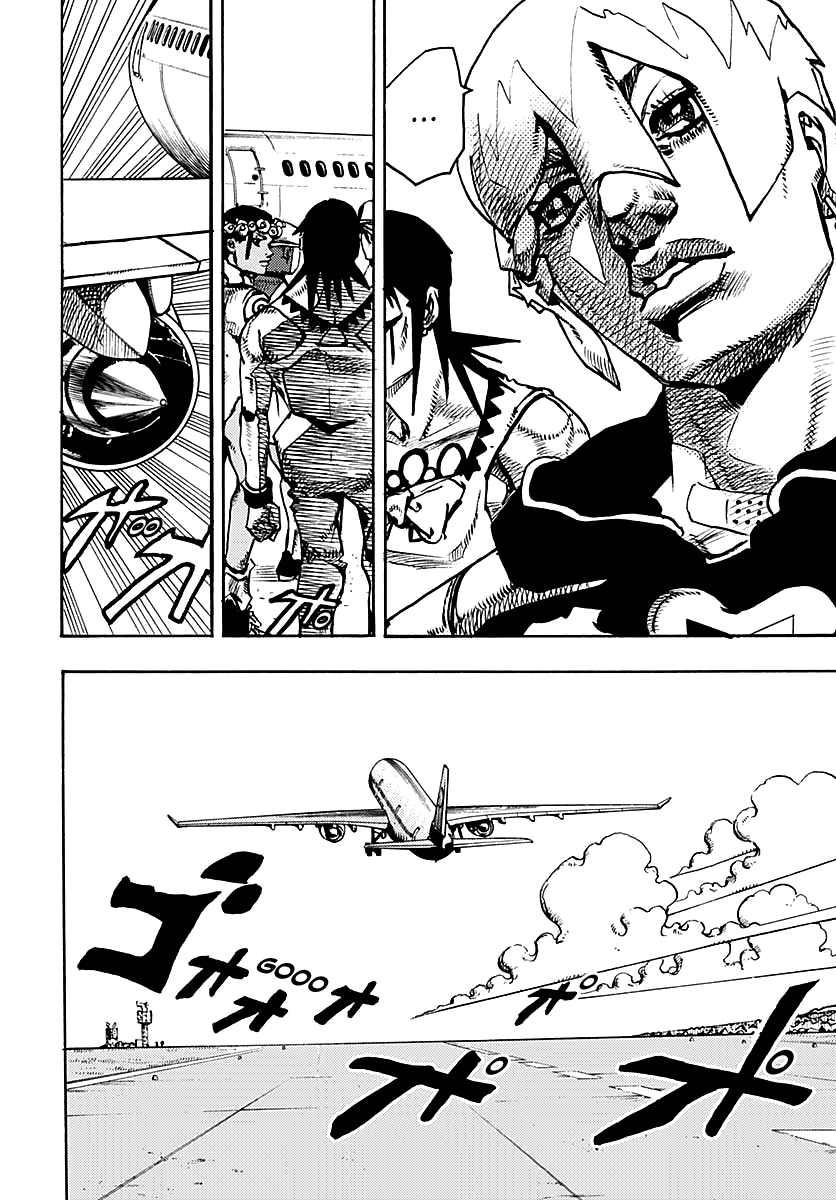 JoJo's Bizarre Adventure Part 9 - The JOJOLands Chapter 12 page 19 - Chapter 12: His Name Is "Charmingman"