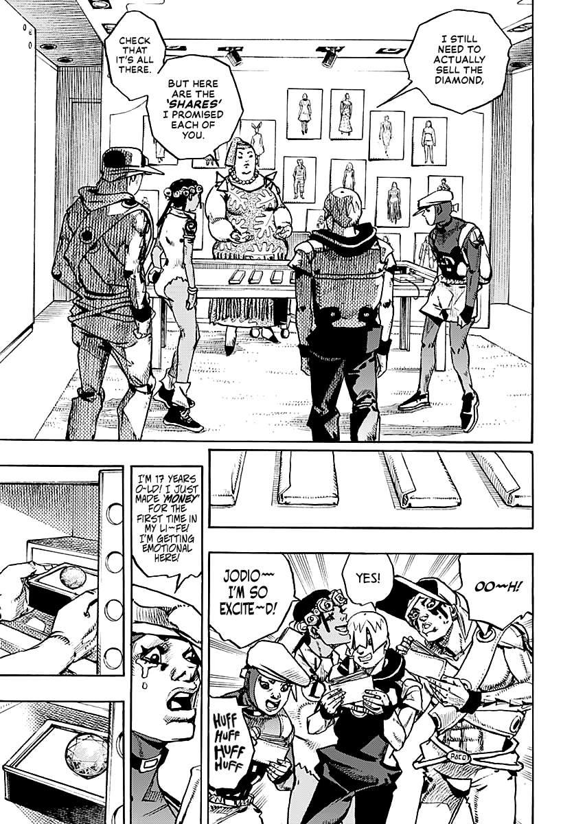 JoJo's Bizarre Adventure Part 9 - The JOJOLands Chapter 12 page 30 - Chapter 12: His Name Is "Charmingman"