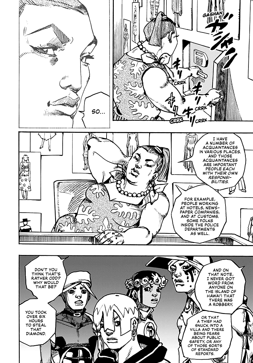 JoJo's Bizarre Adventure Part 9 - The JOJOLands Chapter 12 page 31 - Chapter 12: His Name Is "Charmingman"