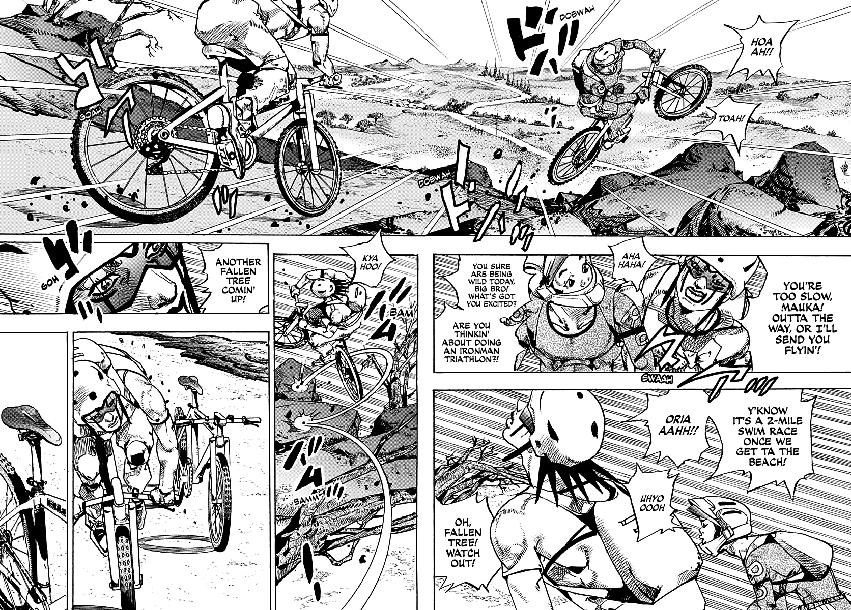JoJo's Bizarre Adventure Part 9 - The JOJOLands Chapter 12 page 4 - Chapter 12: His Name Is "Charmingman"