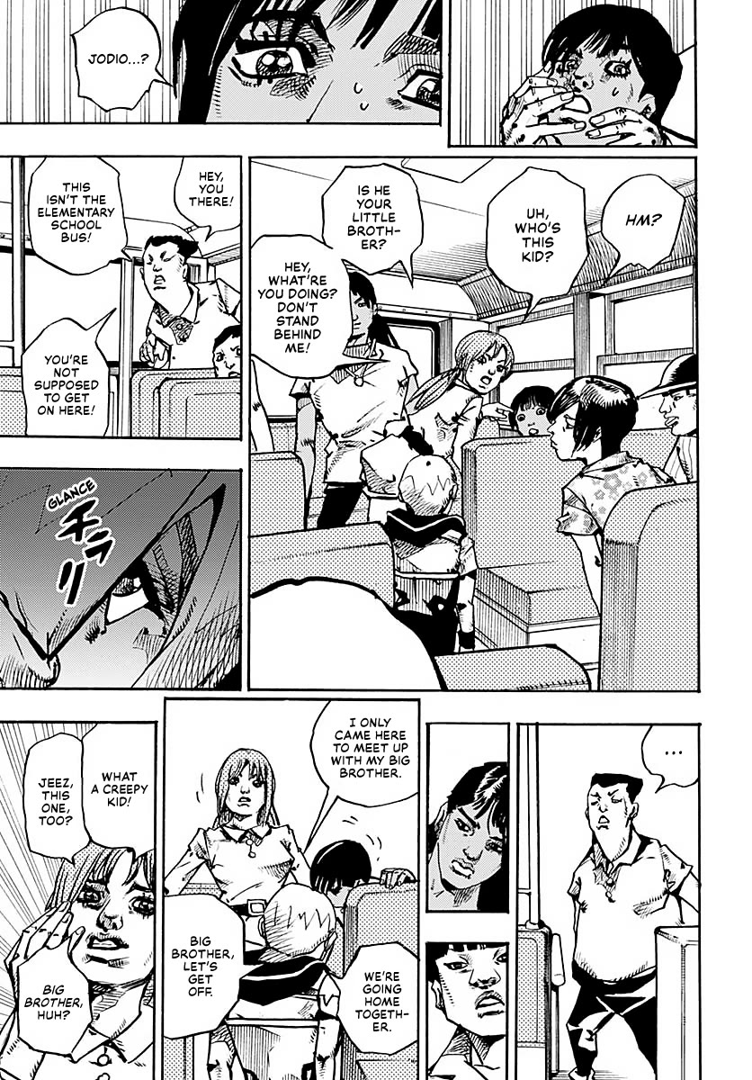 JoJo's Bizarre Adventure Part 9 - The JOJOLands Chapter 13 page 13 - Chapter 13: "The Absurd Event That Happened to Me That Year"
