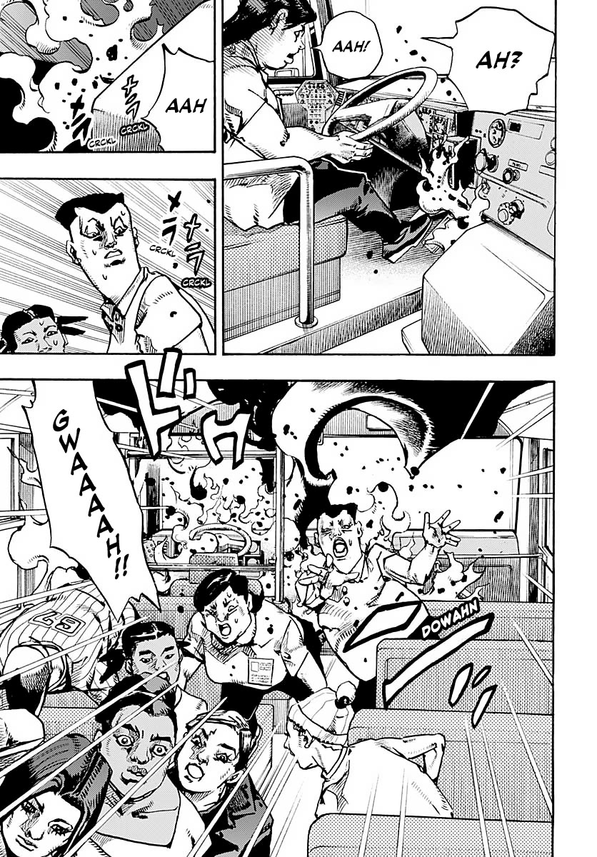 JoJo's Bizarre Adventure Part 9 - The JOJOLands Chapter 13 page 18 - Chapter 13: "The Absurd Event That Happened to Me That Year"