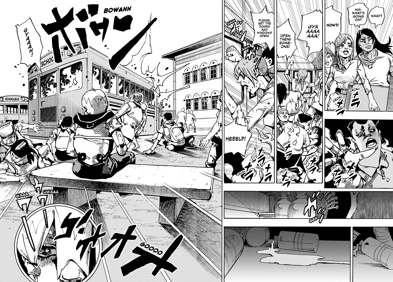 JoJo's Bizarre Adventure Part 9 - The JOJOLands Chapter 13 page 19 - Chapter 13: "The Absurd Event That Happened to Me That Year"