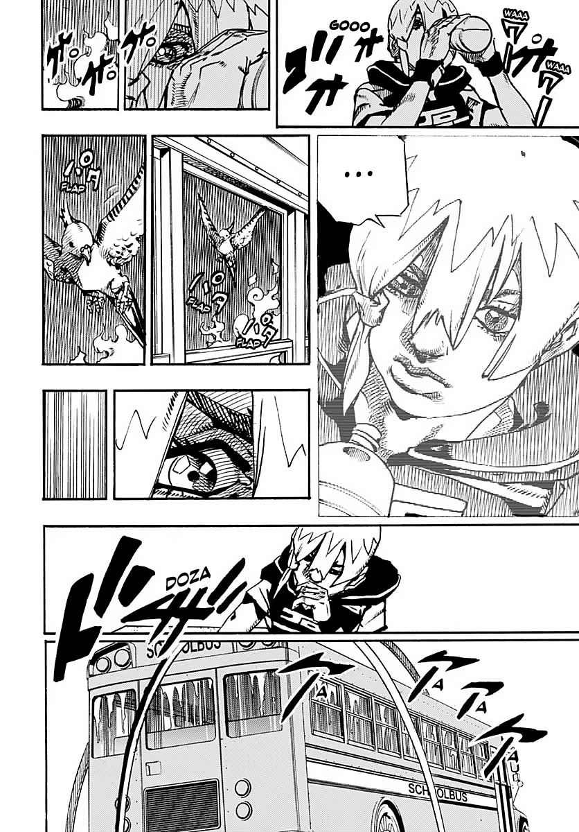 JoJo's Bizarre Adventure Part 9 - The JOJOLands Chapter 13 page 20 - Chapter 13: "The Absurd Event That Happened to Me That Year"