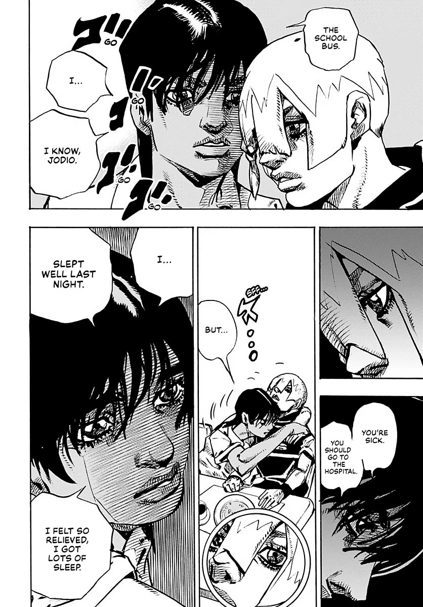 JoJo's Bizarre Adventure Part 9 - The JOJOLands Chapter 13 page 22 - Chapter 13: "The Absurd Event That Happened to Me That Year"