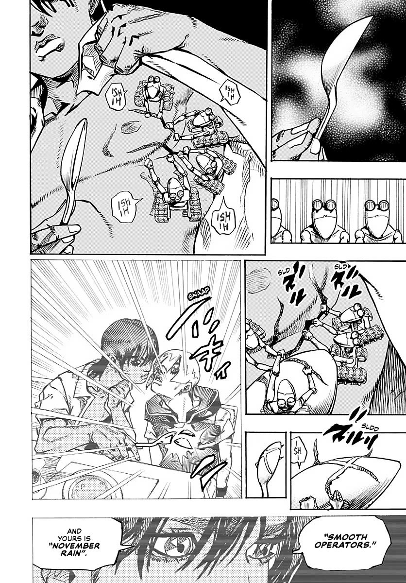 JoJo's Bizarre Adventure Part 9 - The JOJOLands Chapter 13 page 24 - Chapter 13: "The Absurd Event That Happened to Me That Year"