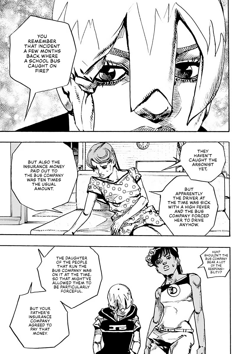 JoJo's Bizarre Adventure Part 9 - The JOJOLands Chapter 13 page 27 - Chapter 13: "The Absurd Event That Happened to Me That Year"