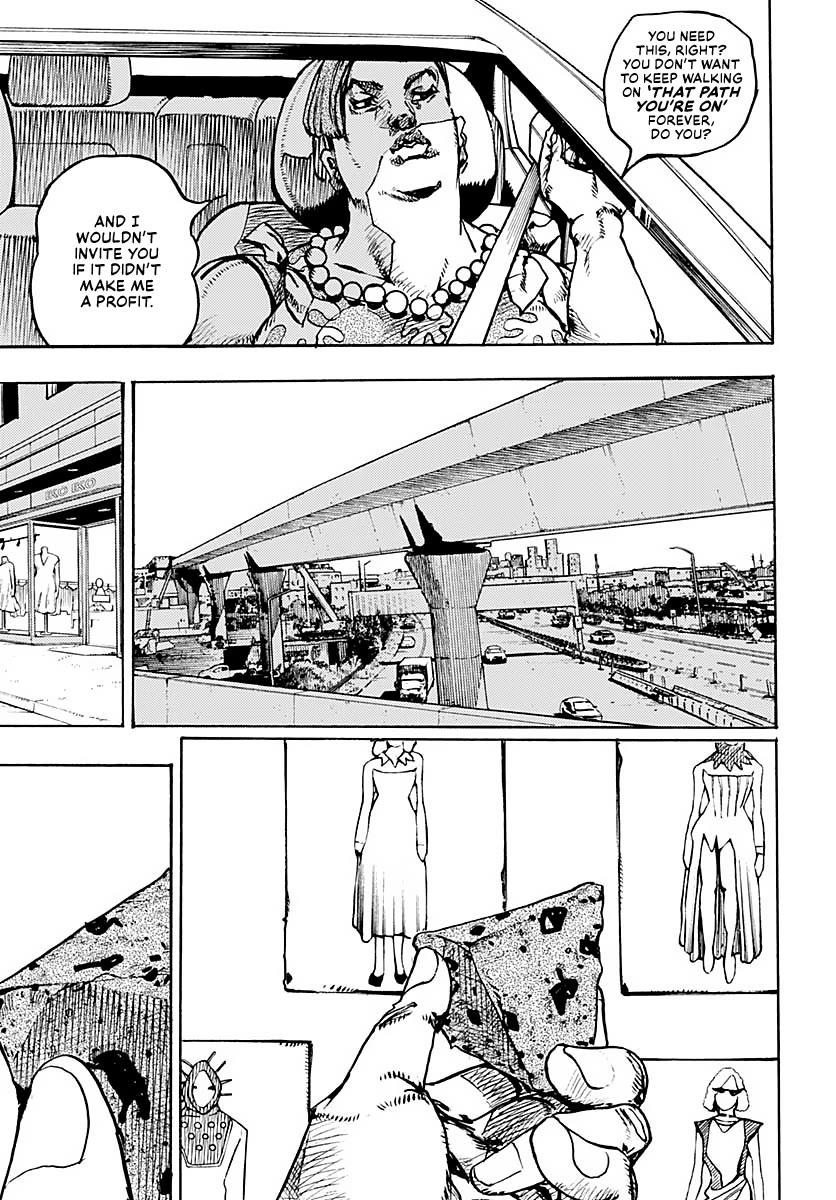 JoJo's Bizarre Adventure Part 9 - The JOJOLands Chapter 13 page 33 - Chapter 13: "The Absurd Event That Happened to Me That Year"