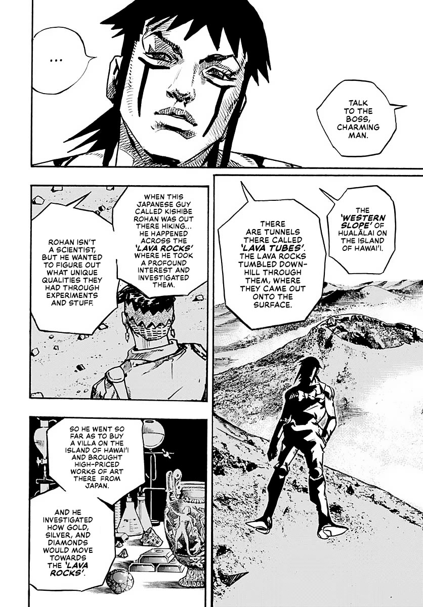 JoJo's Bizarre Adventure Part 9 - The JOJOLands Chapter 13 page 36 - Chapter 13: "The Absurd Event That Happened to Me That Year"
