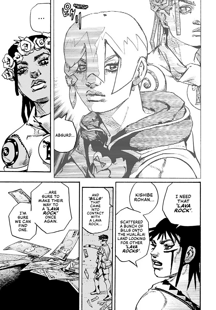 JoJo's Bizarre Adventure Part 9 - The JOJOLands Chapter 13 page 39 - Chapter 13: "The Absurd Event That Happened to Me That Year"