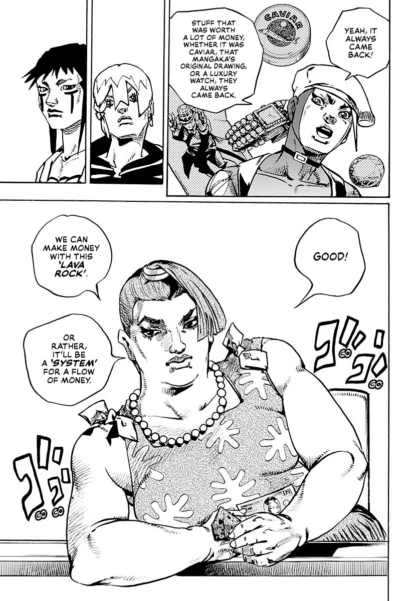 JoJo's Bizarre Adventure Part 9 - The JOJOLands Chapter 13 page 41 - Chapter 13: "The Absurd Event That Happened to Me That Year"