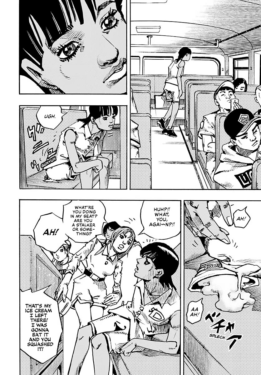 JoJo's Bizarre Adventure Part 9 - The JOJOLands Chapter 13 page 6 - Chapter 13: "The Absurd Event That Happened to Me That Year"