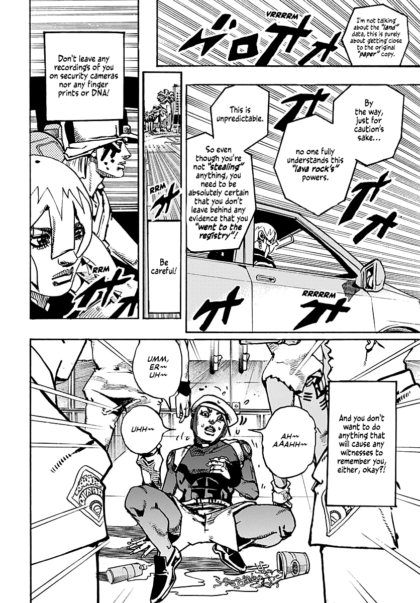 JoJo's Bizarre Adventure Part 9 - The JOJOLands Chapter 14 page 15 - Chapter 14: The Hawaii State Land Registry