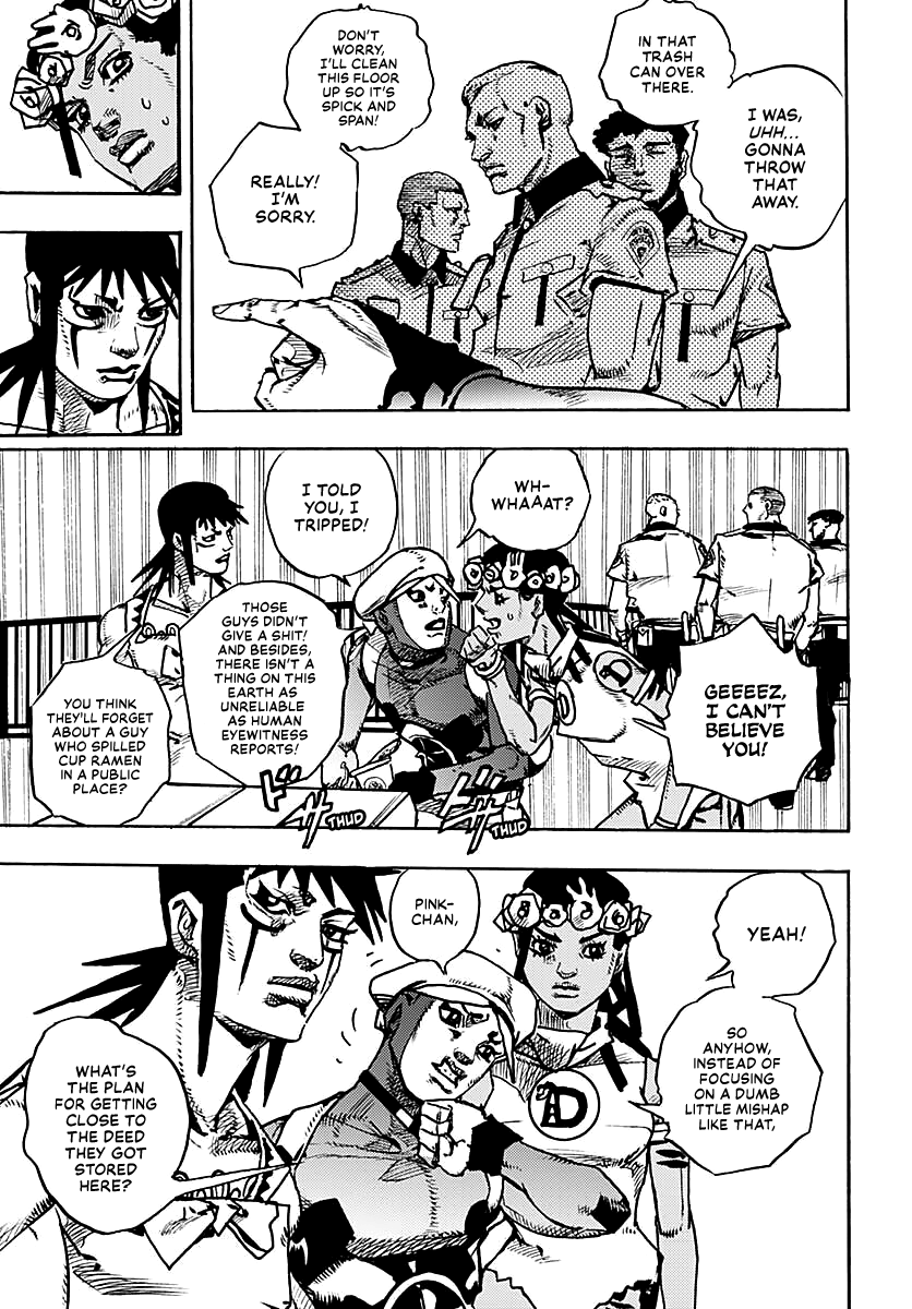JoJo's Bizarre Adventure Part 9 - The JOJOLands Chapter 14 page 16 - Chapter 14: The Hawaii State Land Registry