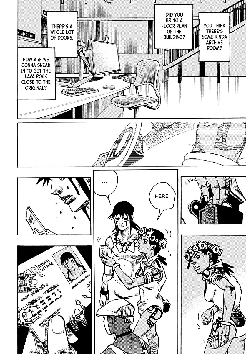 JoJo's Bizarre Adventure Part 9 - The JOJOLands Chapter 14 page 17 - Chapter 14: The Hawaii State Land Registry