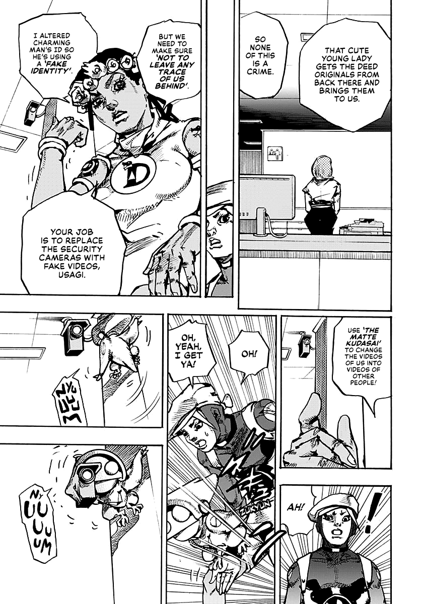 JoJo's Bizarre Adventure Part 9 - The JOJOLands Chapter 14 page 20 - Chapter 14: The Hawaii State Land Registry