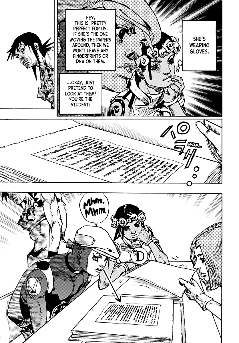 JoJo's Bizarre Adventure Part 9 - The JOJOLands Chapter 14 page 25 - Chapter 14: The Hawaii State Land Registry