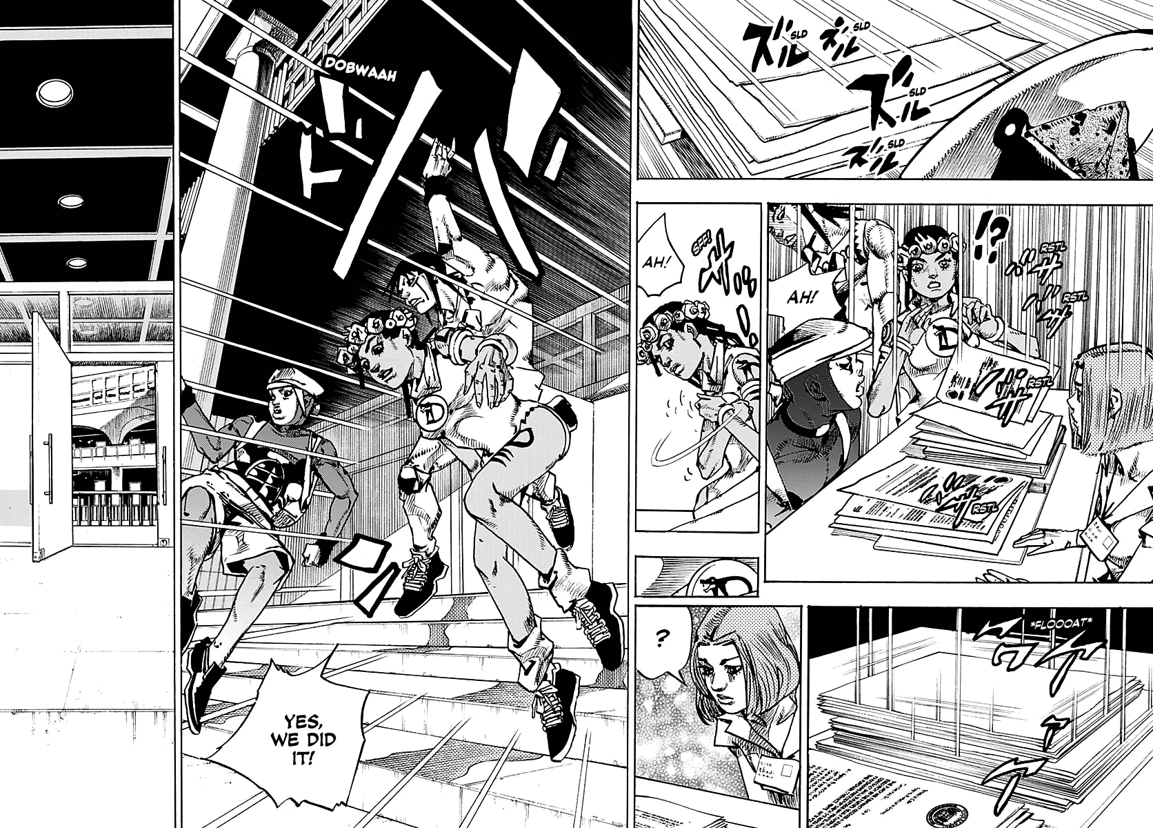 JoJo's Bizarre Adventure Part 9 - The JOJOLands Chapter 14 page 28 - Chapter 14: The Hawaii State Land Registry