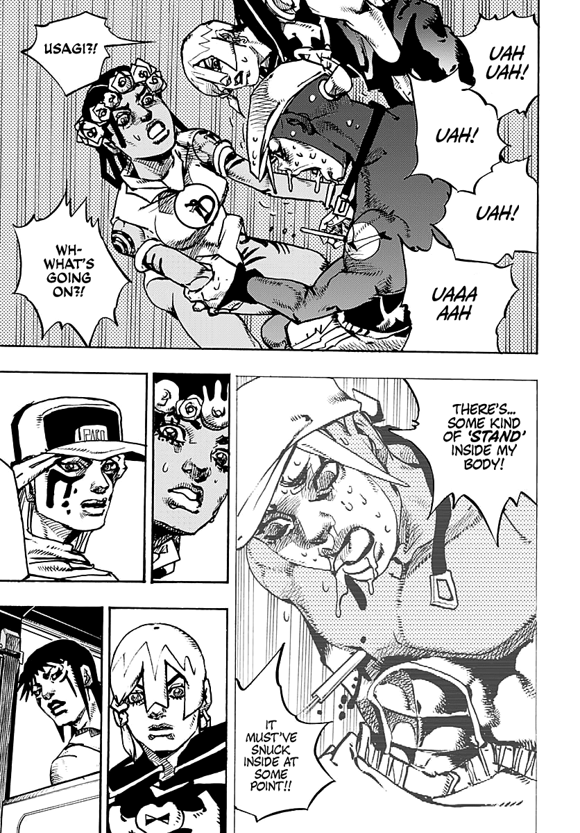 JoJo's Bizarre Adventure Part 9 - The JOJOLands Chapter 15 page 10 - Chapter 15: Bigmouth Strikes Again