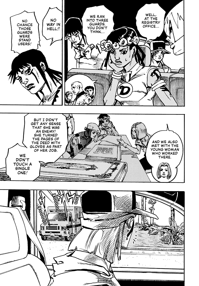 JoJo's Bizarre Adventure Part 9 - The JOJOLands Chapter 15 page 15 - Chapter 15: Bigmouth Strikes Again