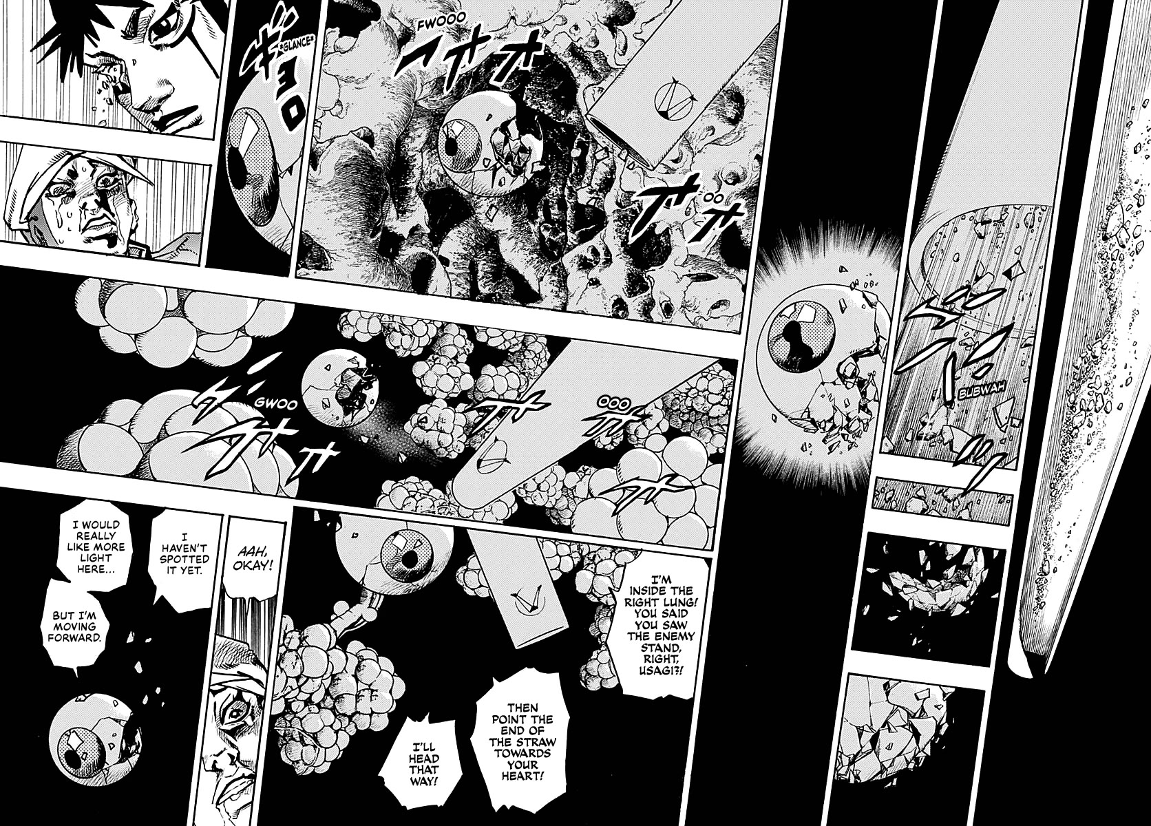 JoJo's Bizarre Adventure Part 9 - The JOJOLands Chapter 15 page 24 - Chapter 15: Bigmouth Strikes Again