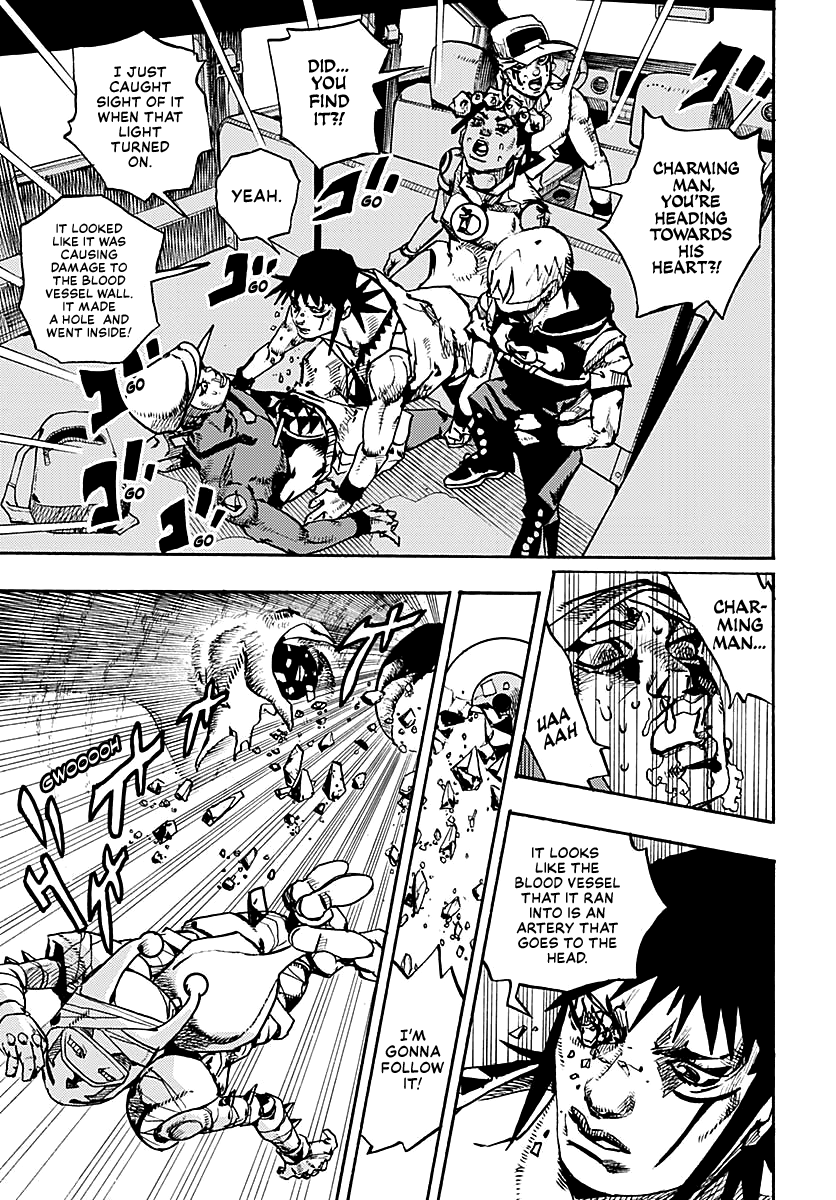 JoJo's Bizarre Adventure Part 9 - The JOJOLands Chapter 15 page 26 - Chapter 15: Bigmouth Strikes Again