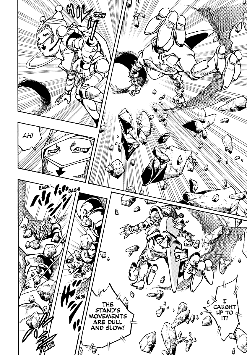JoJo's Bizarre Adventure Part 9 - The JOJOLands Chapter 15 page 27 - Chapter 15: Bigmouth Strikes Again