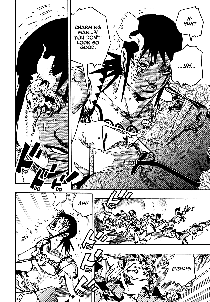 JoJo's Bizarre Adventure Part 9 - The JOJOLands Chapter 15 page 29 - Chapter 15: Bigmouth Strikes Again