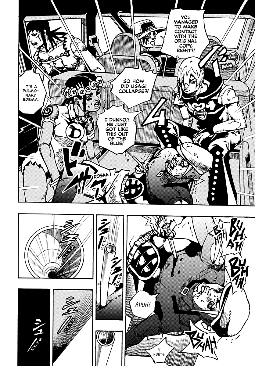 JoJo's Bizarre Adventure Part 9 - The JOJOLands Chapter 15 page 7 - Chapter 15: Bigmouth Strikes Again