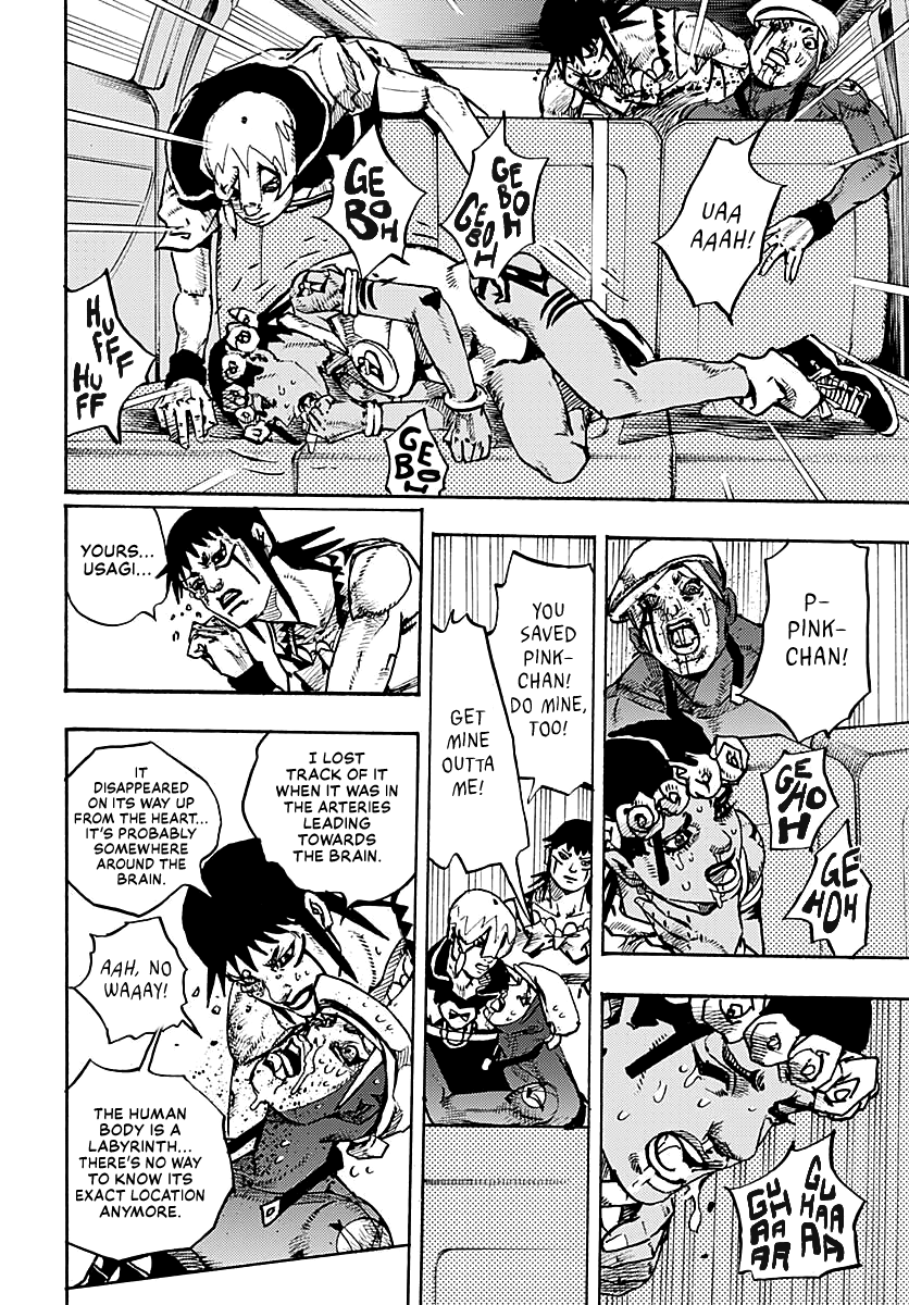 JoJo's Bizarre Adventure Part 9 - The JOJOLands Chapter 16 page 14 - Chapter 16: That Girl's Bags' Groove Part 1