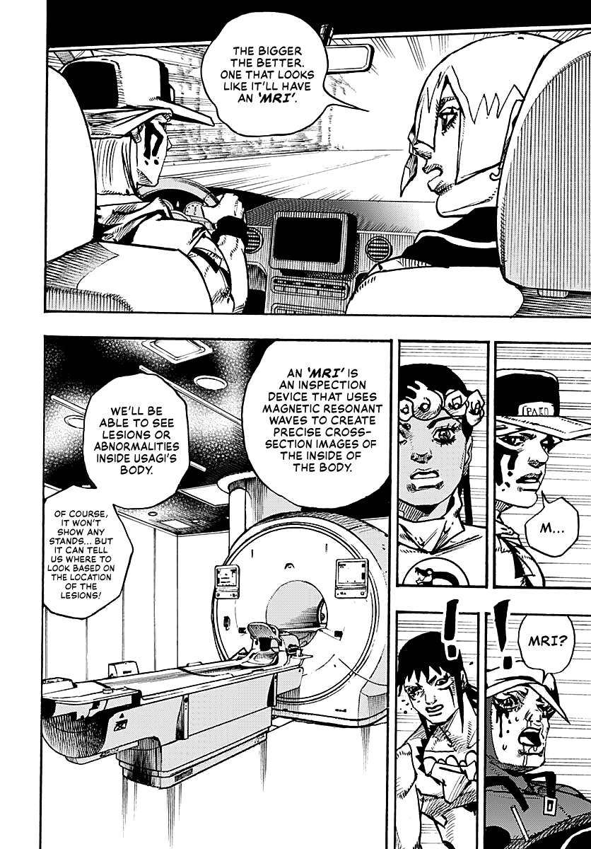 JoJo's Bizarre Adventure Part 9 - The JOJOLands Chapter 16 page 16 - Chapter 16: That Girl's Bags' Groove Part 1