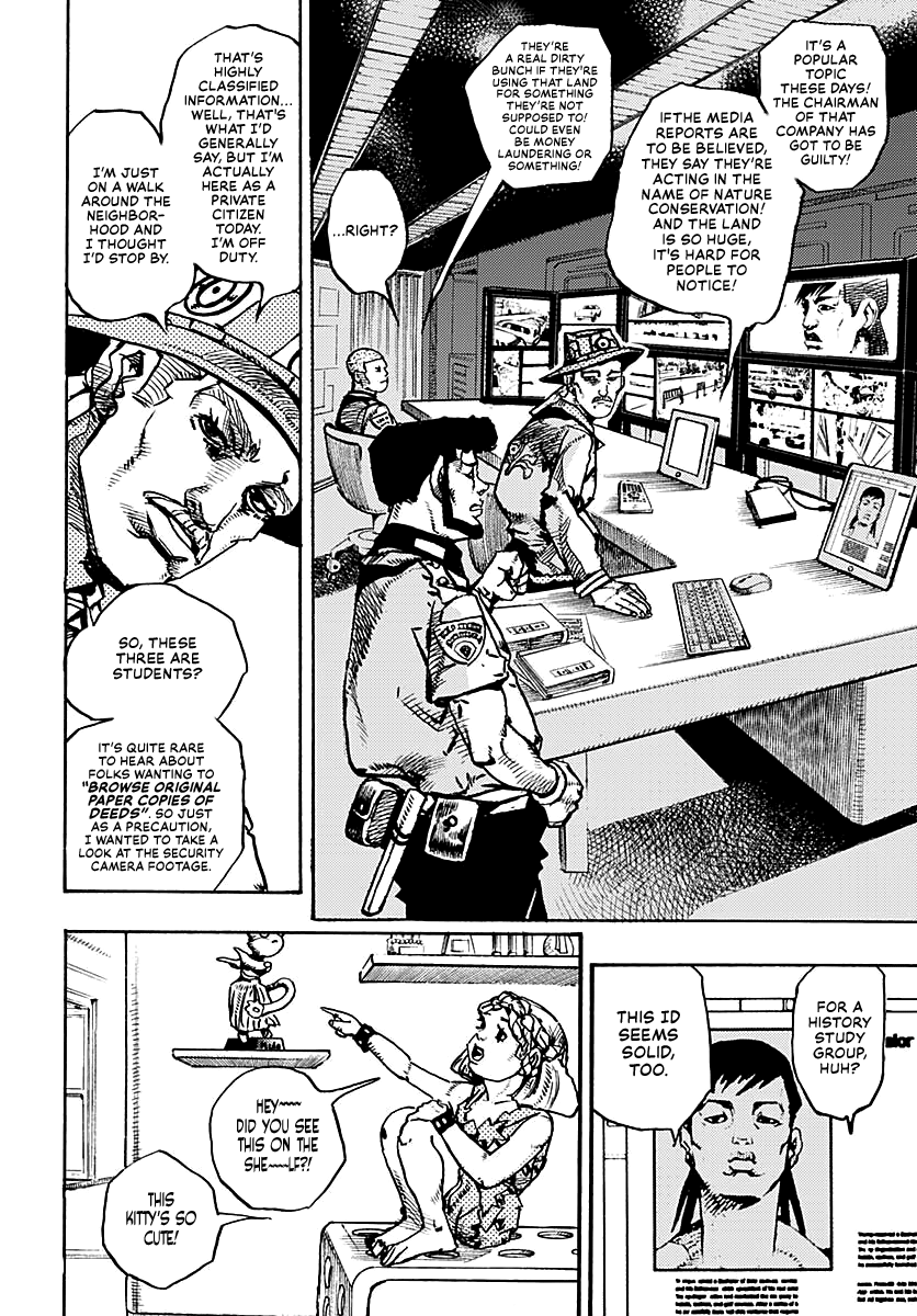 JoJo's Bizarre Adventure Part 9 - The JOJOLands Chapter 16 page 22 - Chapter 16: That Girl's Bags' Groove Part 1