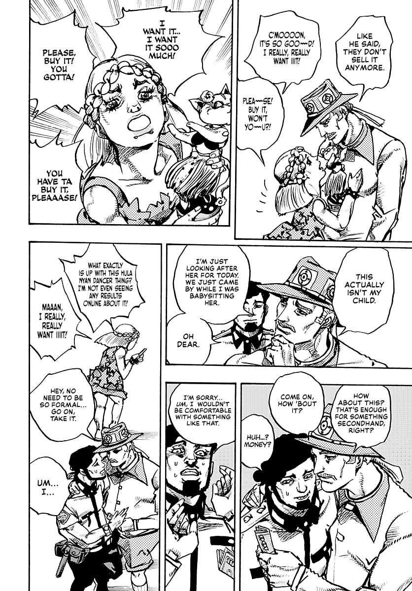 JoJo's Bizarre Adventure Part 9 - The JOJOLands Chapter 16 page 24 - Chapter 16: That Girl's Bags' Groove Part 1