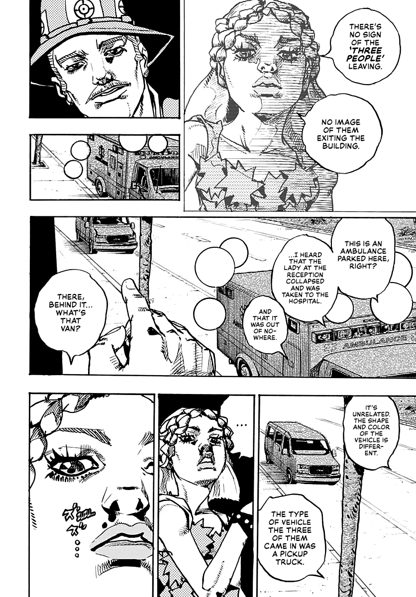JoJo's Bizarre Adventure Part 9 - The JOJOLands Chapter 16 page 26 - Chapter 16: That Girl's Bags' Groove Part 1