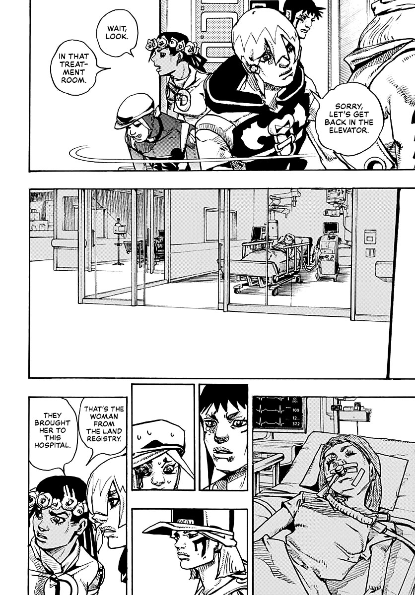 JoJo's Bizarre Adventure Part 9 - The JOJOLands Chapter 16 page 32 - Chapter 16: That Girl's Bags' Groove Part 1
