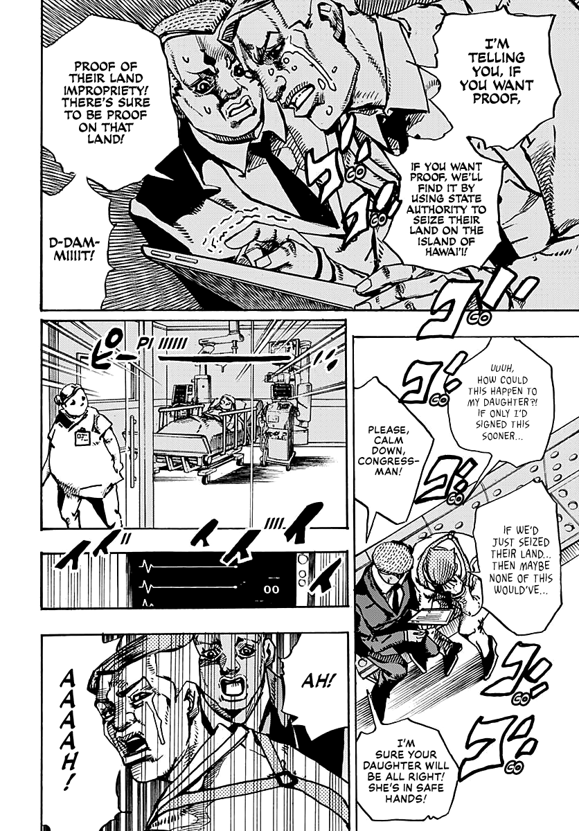 JoJo's Bizarre Adventure Part 9 - The JOJOLands Chapter 16 page 36 - Chapter 16: That Girl's Bags' Groove Part 1