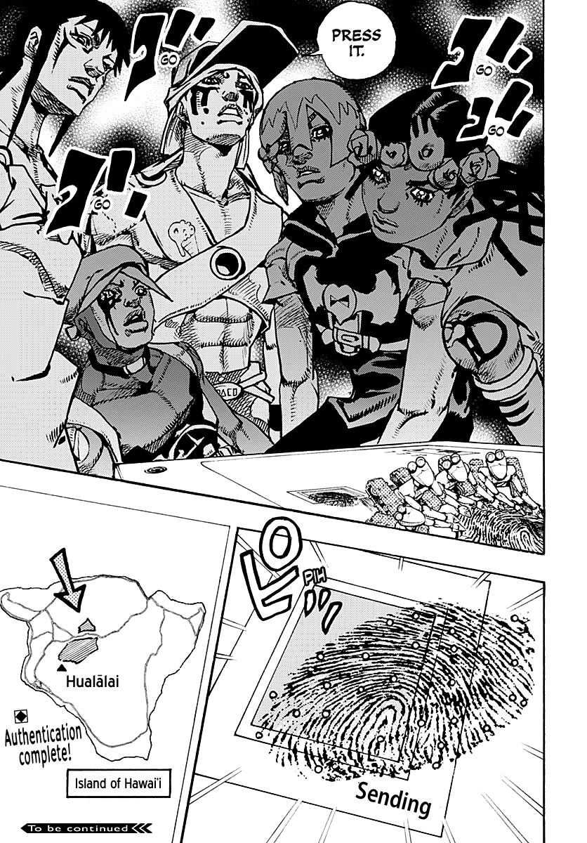 JoJo's Bizarre Adventure Part 9 - The JOJOLands Chapter 16 page 41 - Chapter 16: That Girl's Bags' Groove Part 1