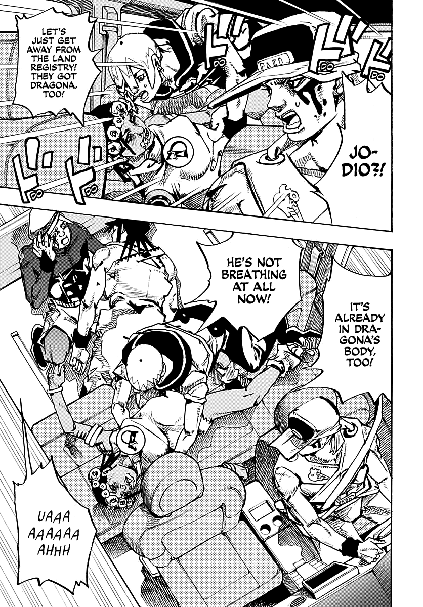 JoJo's Bizarre Adventure Part 9 - The JOJOLands Chapter 16 page 6 - Chapter 16: That Girl's Bags' Groove Part 1