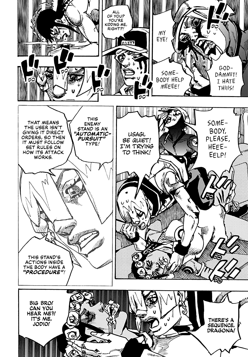 JoJo's Bizarre Adventure Part 9 - The JOJOLands Chapter 16 page 7 - Chapter 16: That Girl's Bags' Groove Part 1