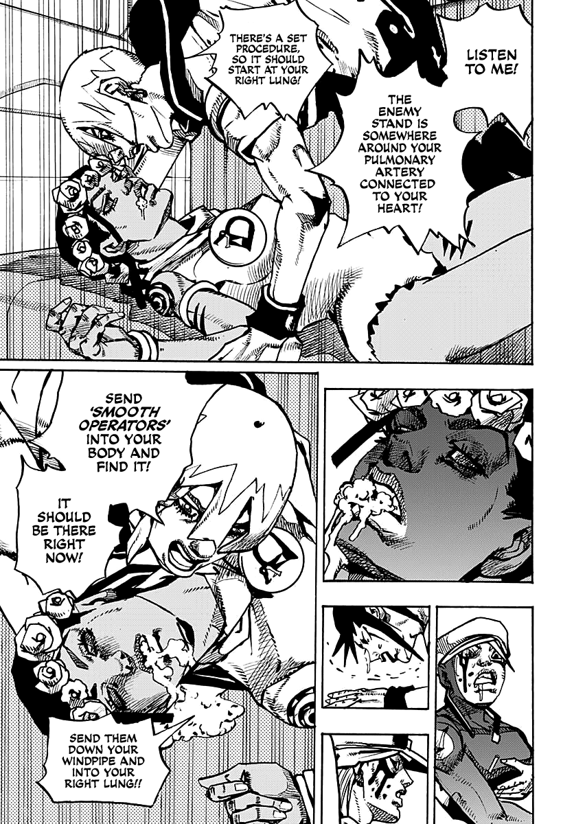 JoJo's Bizarre Adventure Part 9 - The JOJOLands Chapter 16 page 8 - Chapter 16: That Girl's Bags' Groove Part 1