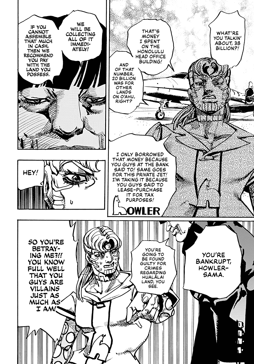 JoJo's Bizarre Adventure Part 9 - The JOJOLands Chapter 17 page 11 - Chapter 17: That Girl's Bags' Groove Part 2