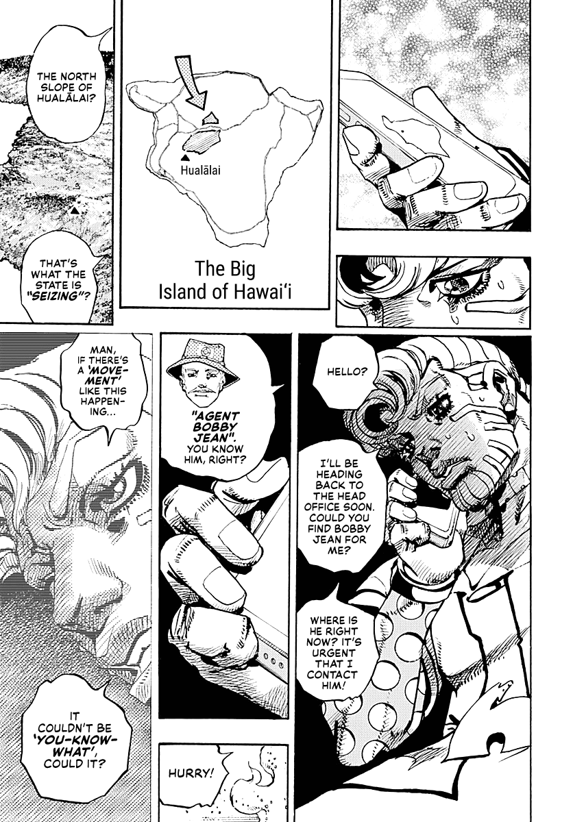 JoJo's Bizarre Adventure Part 9 - The JOJOLands Chapter 17 page 14 - Chapter 17: That Girl's Bags' Groove Part 2