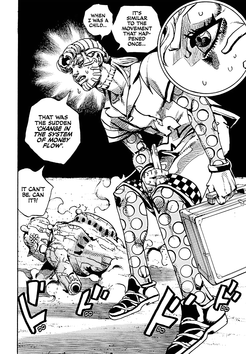 JoJo's Bizarre Adventure Part 9 - The JOJOLands Chapter 17 page 15 - Chapter 17: That Girl's Bags' Groove Part 2