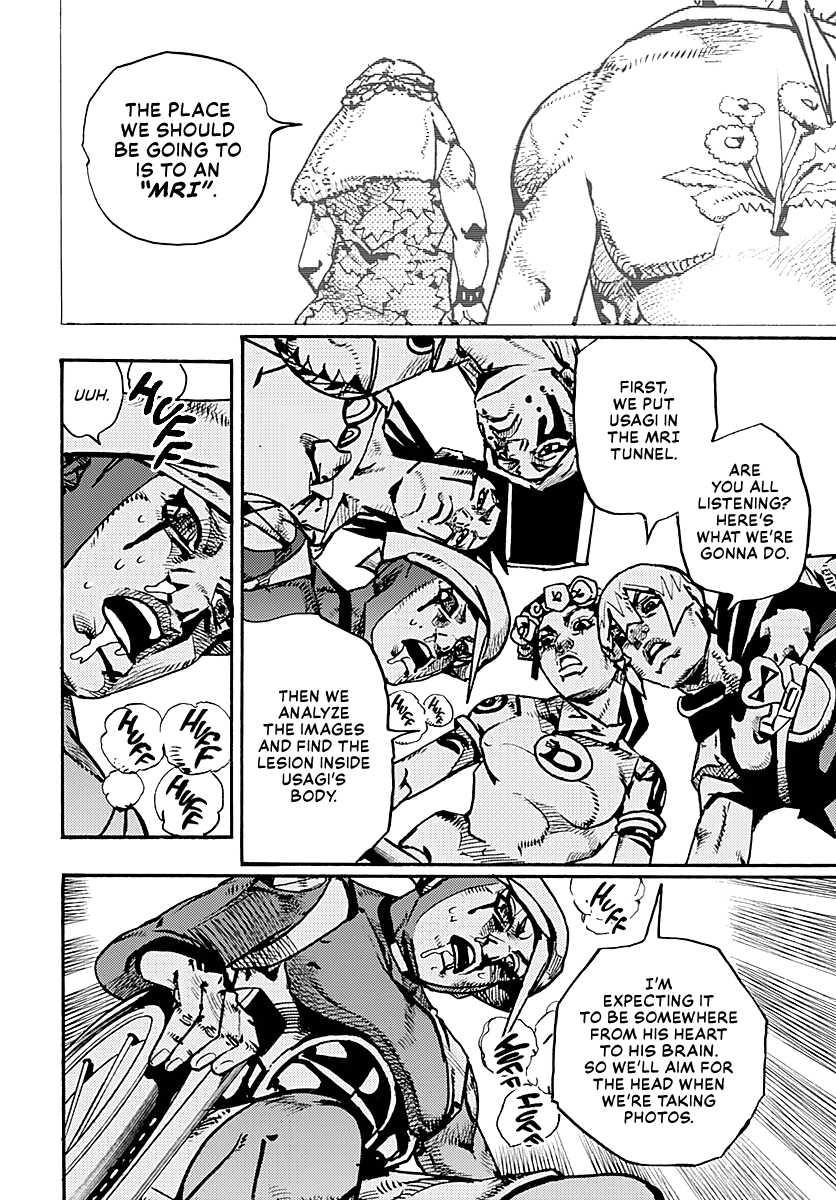 JoJo's Bizarre Adventure Part 9 - The JOJOLands Chapter 17 page 23 - Chapter 17: That Girl's Bags' Groove Part 2