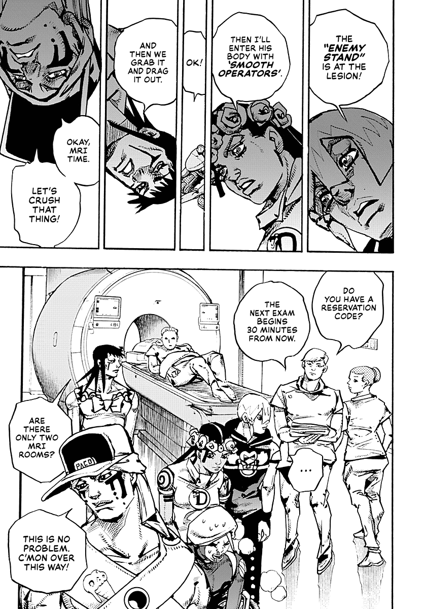 JoJo's Bizarre Adventure Part 9 - The JOJOLands Chapter 17 page 24 - Chapter 17: That Girl's Bags' Groove Part 2