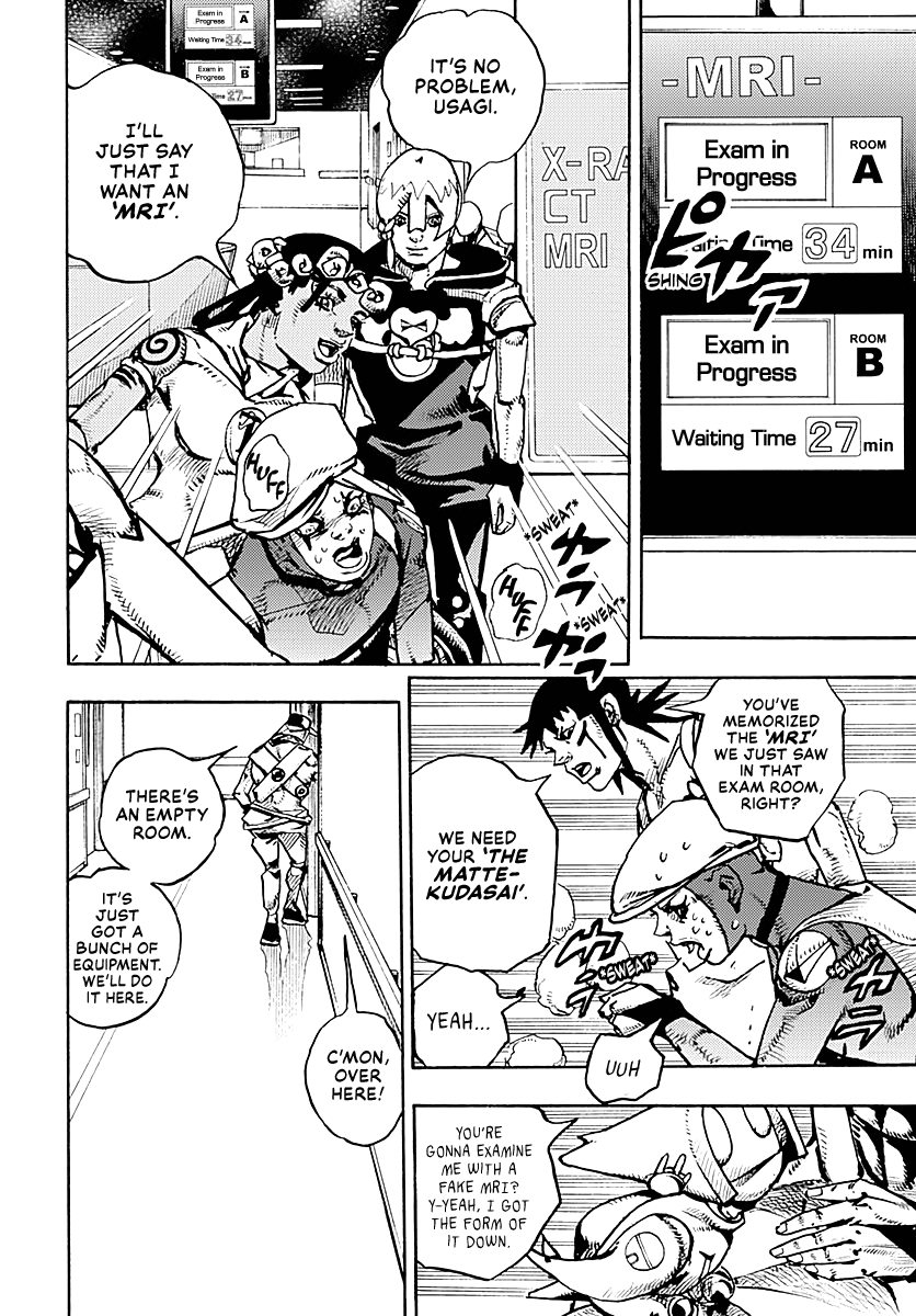 JoJo's Bizarre Adventure Part 9 - The JOJOLands Chapter 17 page 25 - Chapter 17: That Girl's Bags' Groove Part 2