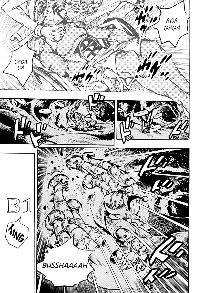 JoJo's Bizarre Adventure Part 9 - The JOJOLands Chapter 17 page 28 - Chapter 17: That Girl's Bags' Groove Part 2
