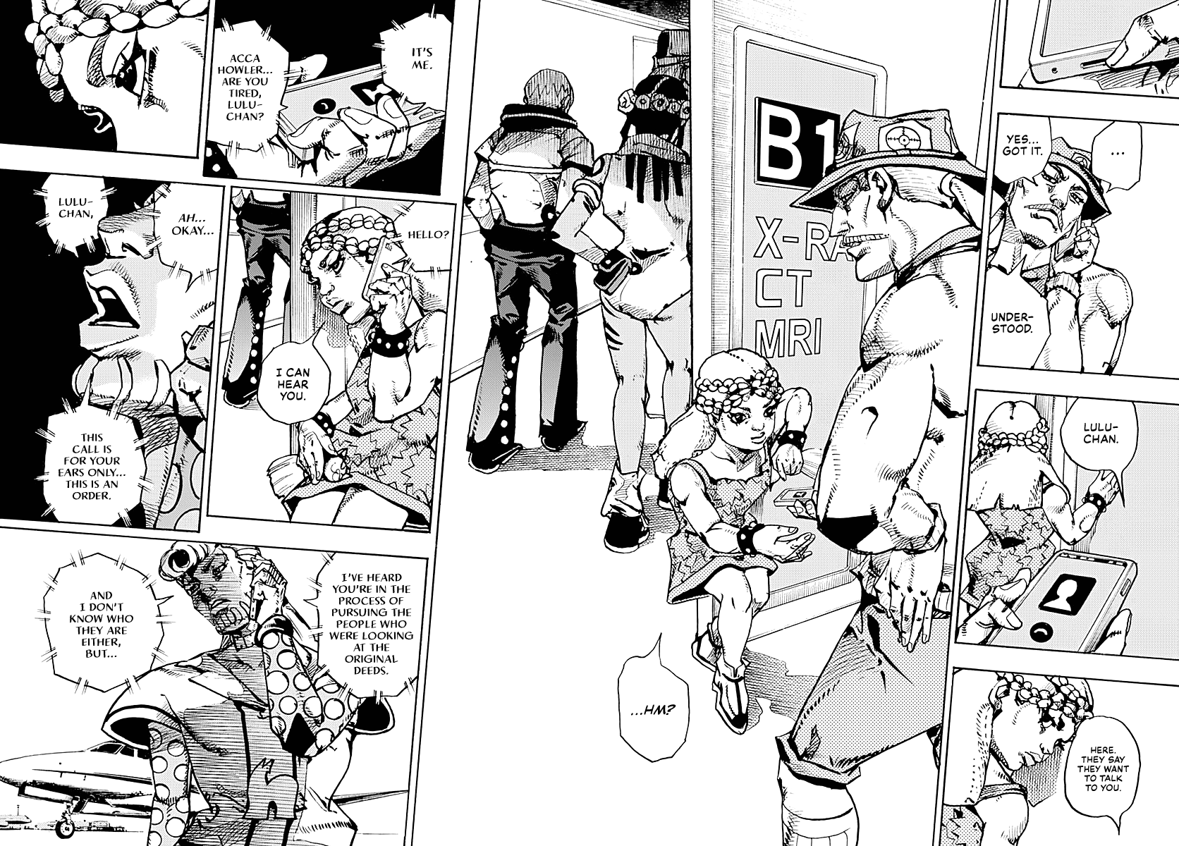 JoJo's Bizarre Adventure Part 9 - The JOJOLands Chapter 17 page 32 - Chapter 17: That Girl's Bags' Groove Part 2