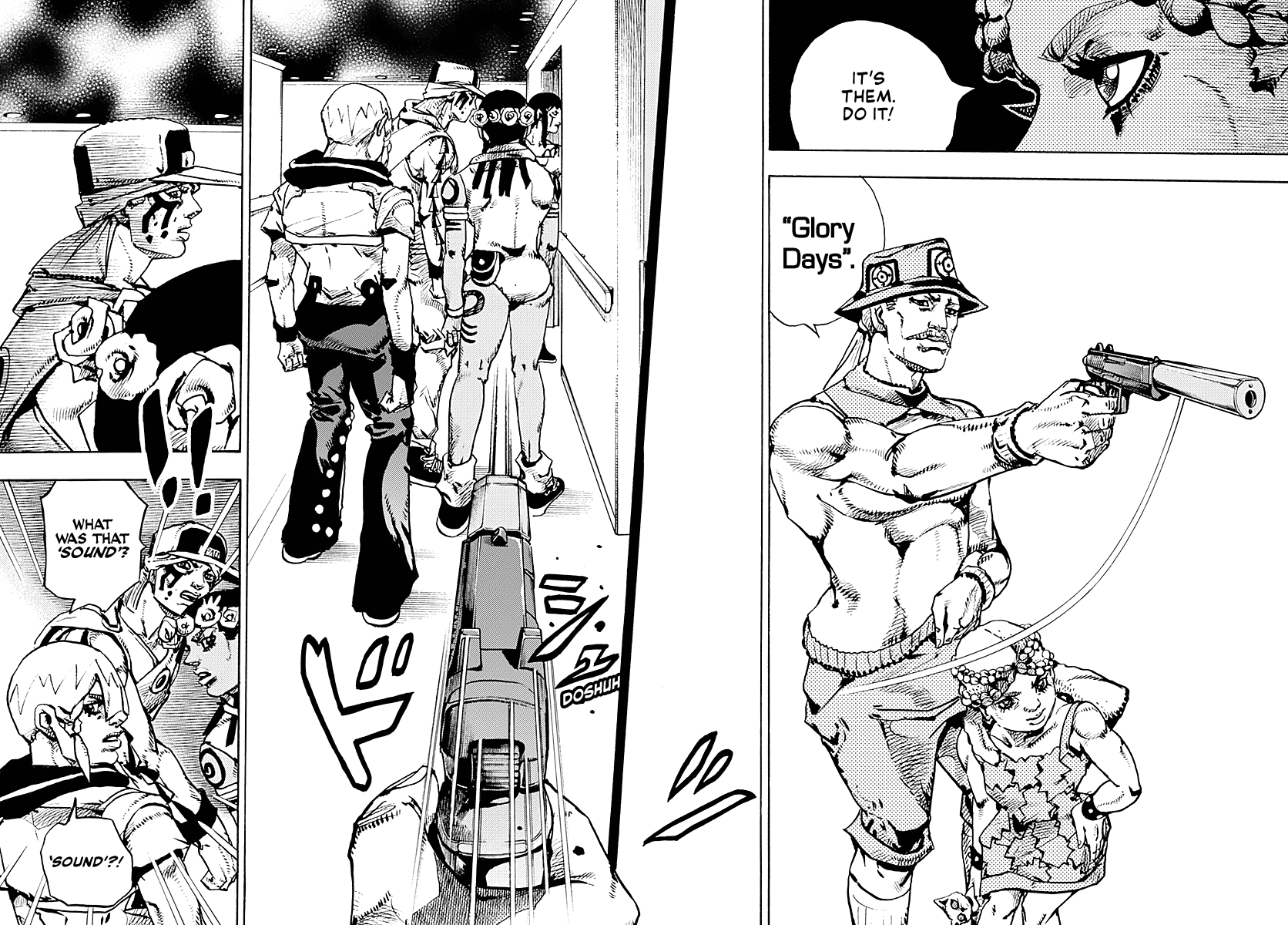 JoJo's Bizarre Adventure Part 9 - The JOJOLands Chapter 17 page 37 - Chapter 17: That Girl's Bags' Groove Part 2